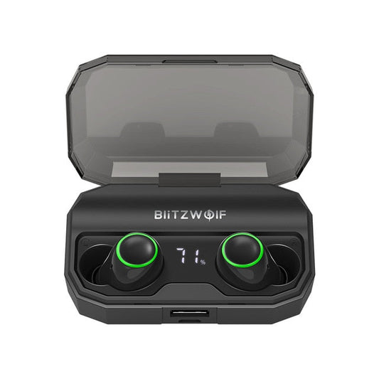 True Wireless Bluetooth 5.0 Inear Earphone 2600mAh Battery Charging Digital Power Display Sport Earbuds-0